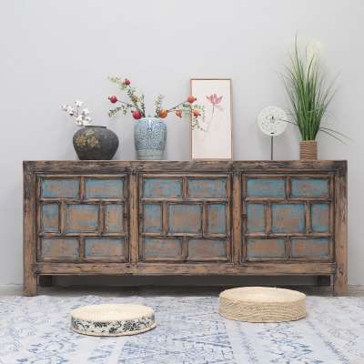 Europe style antique wholesale shabby chic TV cabinet