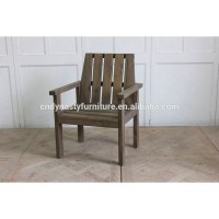 rustic style wooden outdoor furniture garden chair