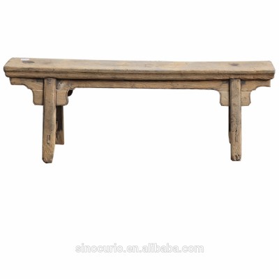 Chinese Antique Recycle Wood Bench Furniture Antique