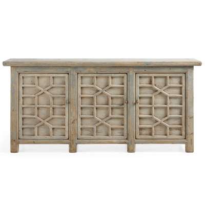 Chinese rustic oriental furniture classic style distressed Shabby Chic sideboard