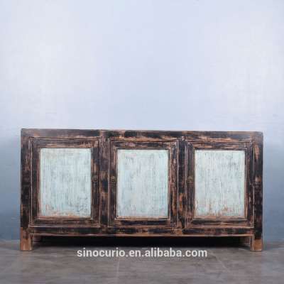 Chinese antique ming style furniture wholesale vintage rustic shabby chic cabinet